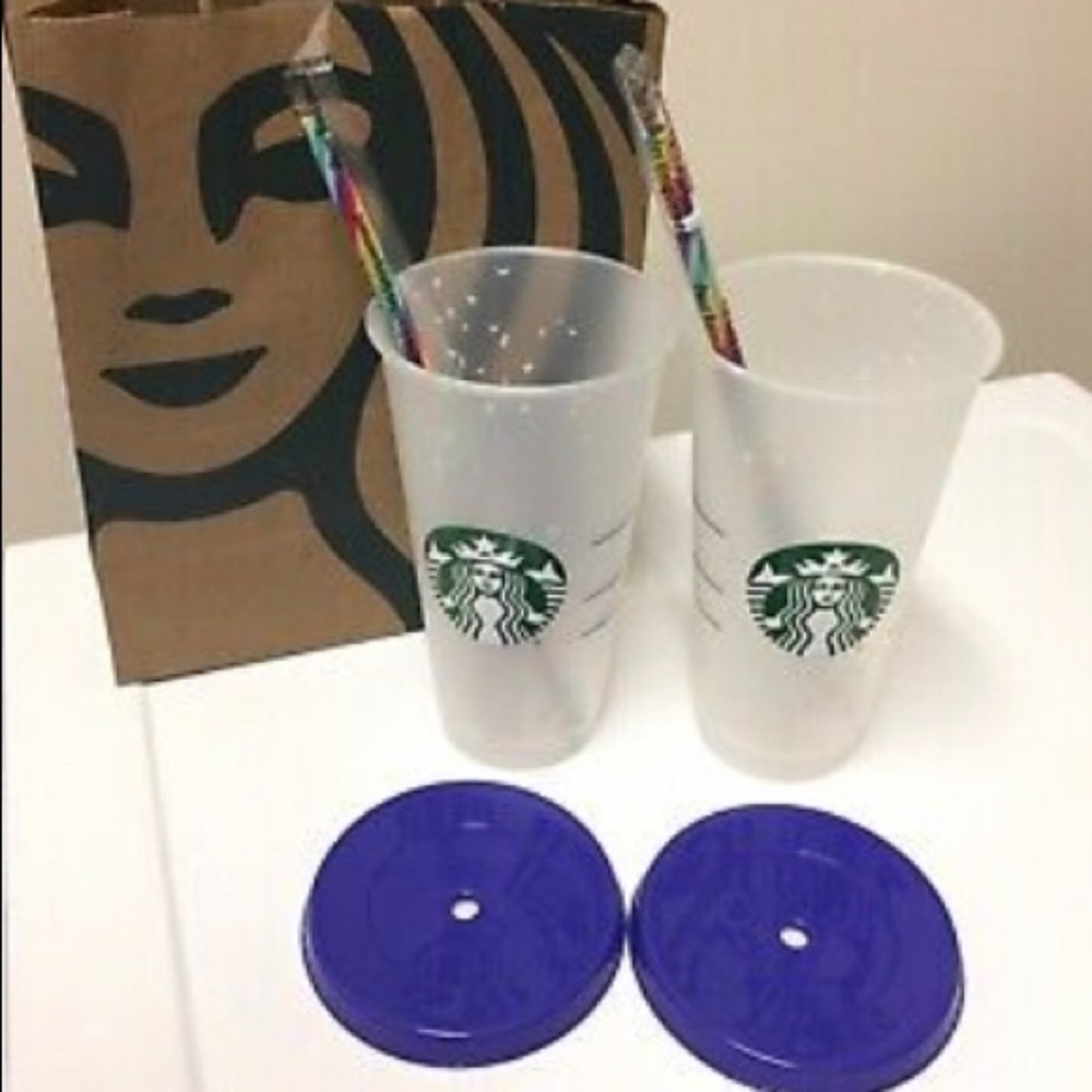 Starbucks Color Changing Confetti Cold Cups🌈🌈